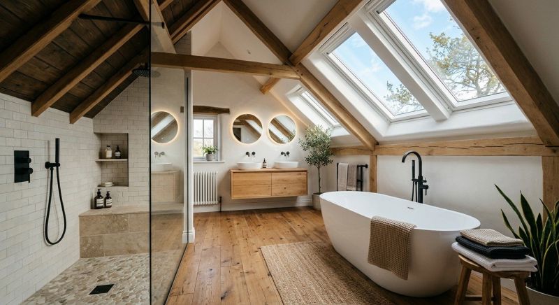 Attic Bathroom Remodeling in Bandera, TX