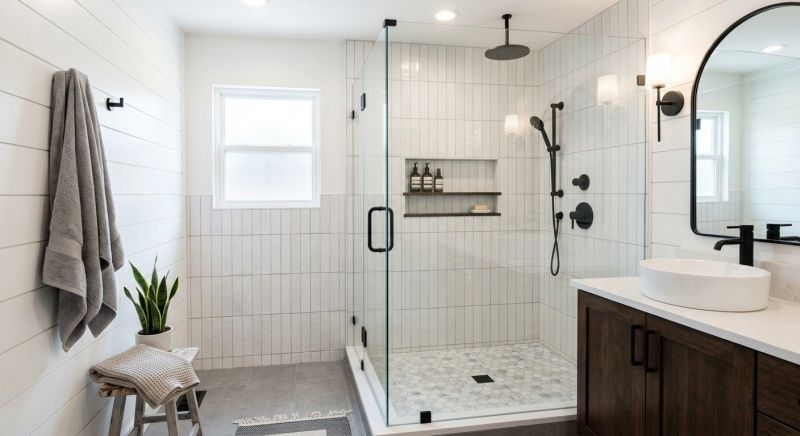 Bathroom Shower Renovation in Bandera, TX