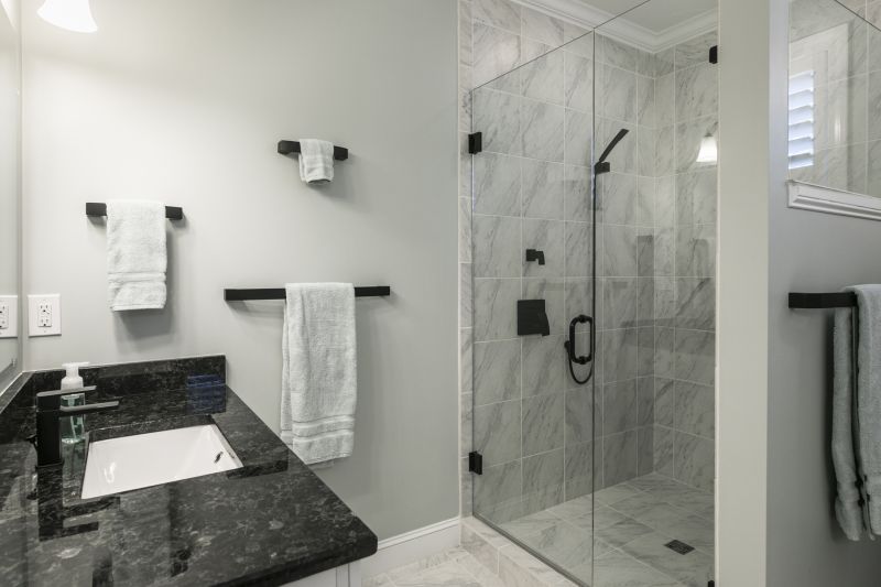 Granite Shower Installation in Bandera, TX