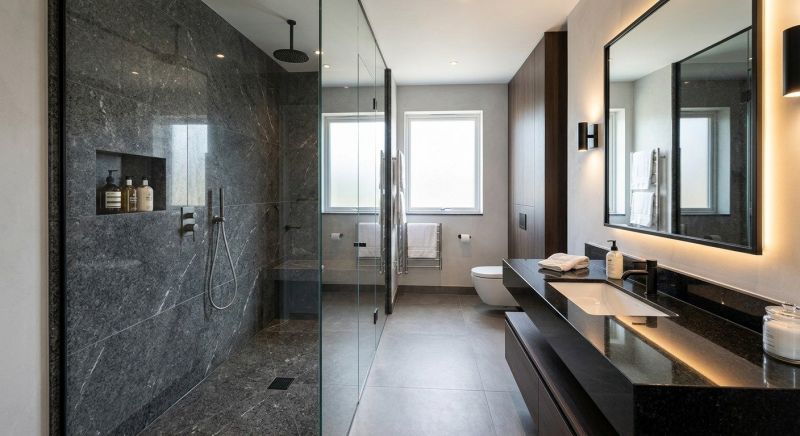 Granite Shower Installation in Bandera, TX
